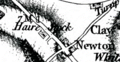 Harestock on the 1773 Andrews and Drury map
